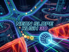 Jogo Neon Slope Rush 3D