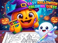 Jogo Easy Halloween Coloring Quest
