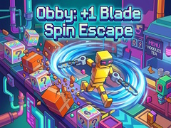 Jogo Obby: +1 Blade Spin Escape