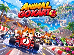 Jogo Animals Go Kart 2