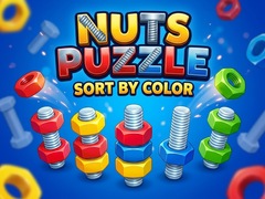 Jogo Nuts Puzzle: Sort By Color