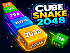 Jogo Cube Snake 2048