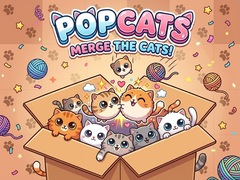 Jogo PopCats: Merge the cats!