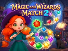 Jogo Magic & Wizards Match 2