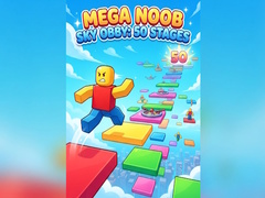 Jogo Mega Noob Sky Obby: 50 Stages