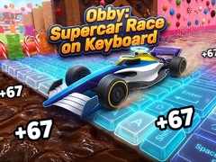 Jogo Obby: Supercar Race on Keyboard
