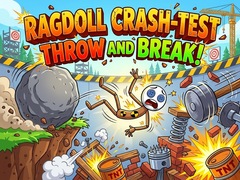Jogo Ragdoll Crash-Test: Throw and Break!