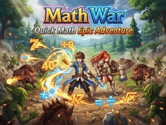Jogo Math War: Quick Math Epic Adventure