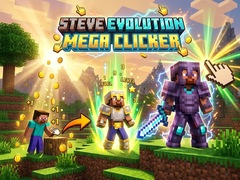 Jogo Steve Evolution Mega Clicker