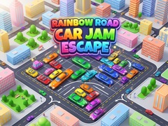Jogo Rainbow Road Car Jam Escape