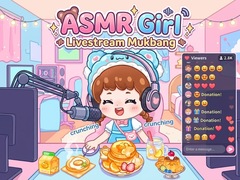Jogo ASMR Girl - Livestream Mukbang