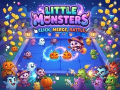 Jogo Little Monsters: Click, Merge, Battle 