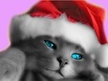 Jogo Santa Cat Puzzle