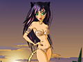 Jogo Lady Cat Dress Up