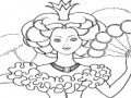Jogo Brilliant lady coloring