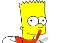 Jogo Coloring Bart Simpson