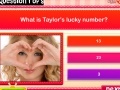 Jogo Quiz - Do you know Taylor Swift?