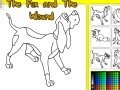 Jogo The Fox And The Wound Online Coloring Game
