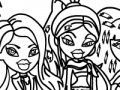 Jogo Bratz Online Coloring Game