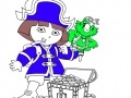 Jogo Dora The Pirate Coloring Game