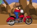 Jogo Cowboy Mario bike