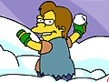 Jogo Simpsons Snowball Fight