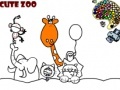 Jogo Cute Zoo Coloring