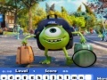 Jogo Monster University Hidden Letters