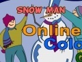Jogo Snow Man Online Coloring Game