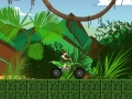 Jogo Ben 10 in the jungle on a motorcycle