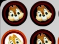 Jogo Chip 'n Dale. Memory tiles