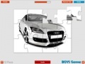 Jogo Audi Super Car Puzzle