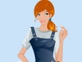 Jogo Paint girl dressup