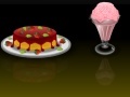 Jogo Cheese cake and apple ice cream