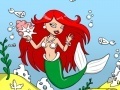 Jogo Mermaid Aquarium Coloring Game