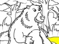 Jogo Rosy Coloring: Jungle Bear