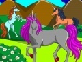 Jogo Unicorn herd coloring