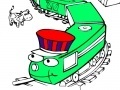 Jogo Train coloring book 2