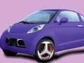 Jogo Cute blue car coloring