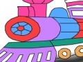 Jogo Great locomotive coloring