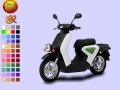 Jogo Black Scooter Coloring 