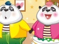Jogo Cute panda dress up