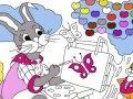 Jogo Coloring rabbits