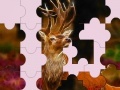Jogo Brown deer on the forest puzzle