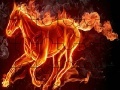 Jogo Flame horse puzzle