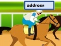 Jogo Horse racing typing