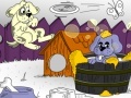 Jogo Playful puppies coloring page 2