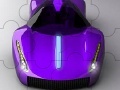 Jogo Purple concept car puzzle