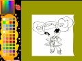 Jogo Little funny girl coloring