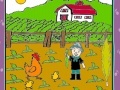 Jogo Farmer and Vegetables Coloring